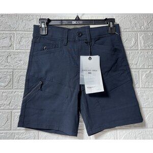NWT PROJEK RAW Bungee Flex Men’s Solid Bungee Chino Short Size 12 Navy